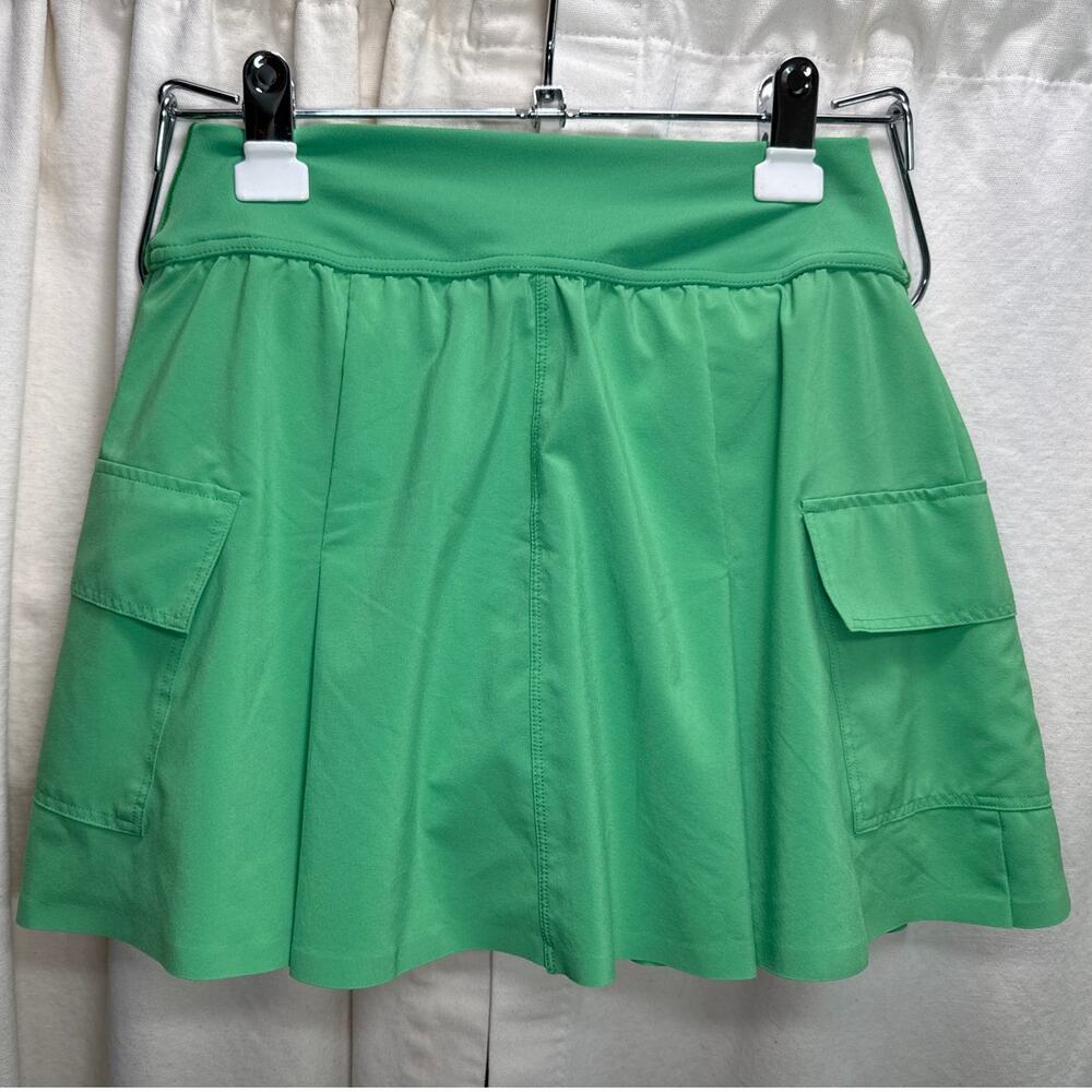 Offline By Aerie Green Tennis Athleisure Skort Comfy Stretch Pockets Size XS